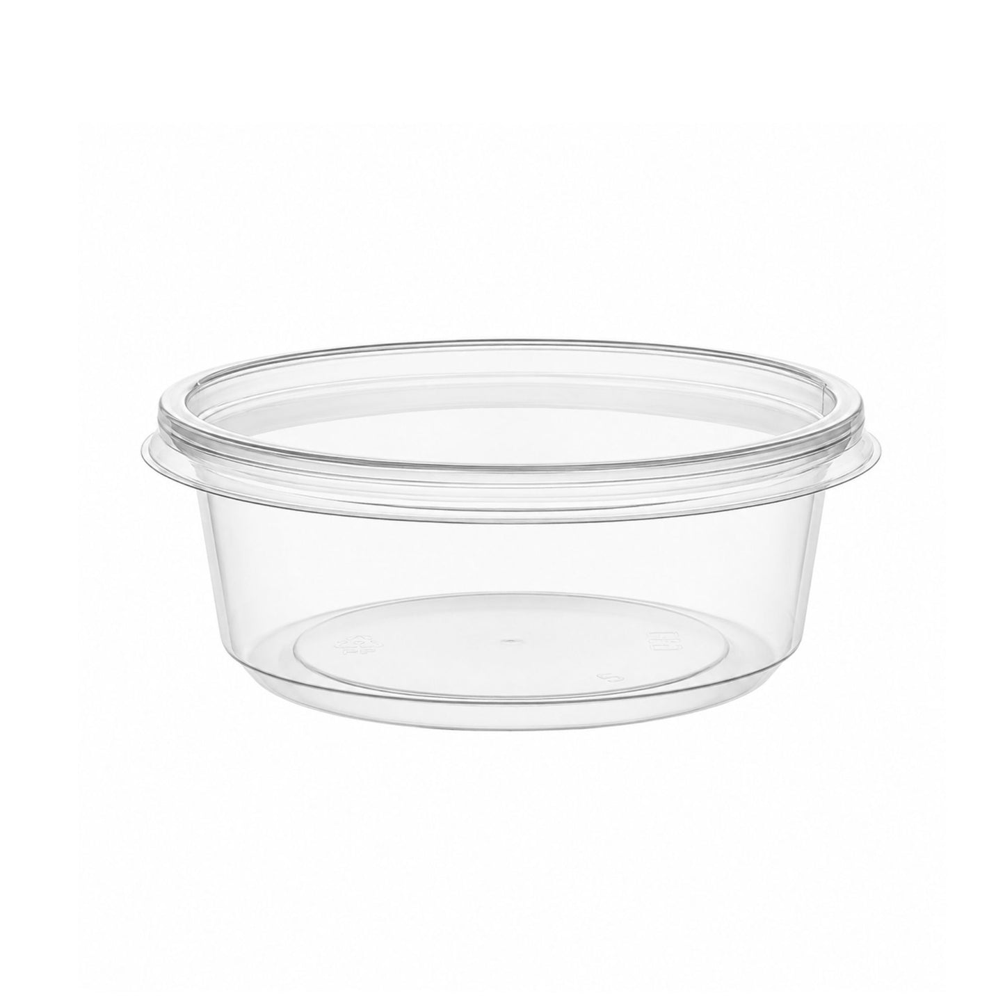 *WHOLESALE* 8oz Lightweight Deli Containers with Lids Disposable Plastic 500/case Food Storage & Serving VeZee