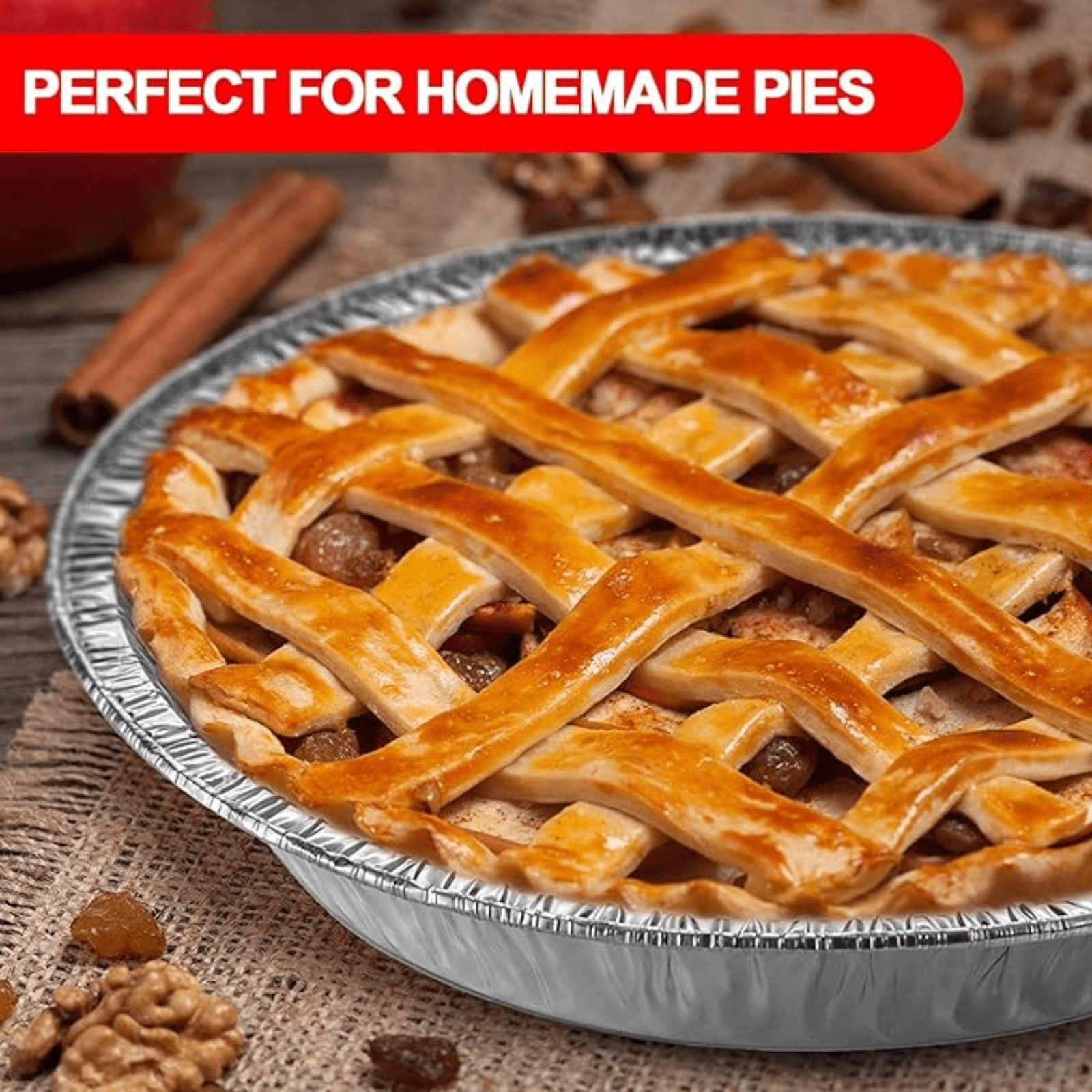 9 aluminum pie pans hot sale