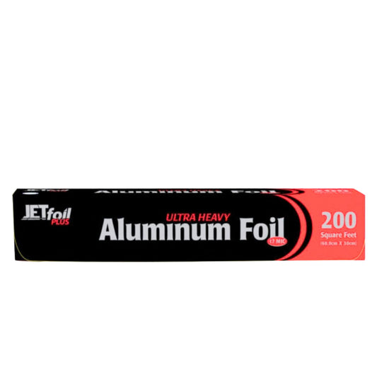 Box of JETFoil Ultra Heavy Aluminum Foil on a white background