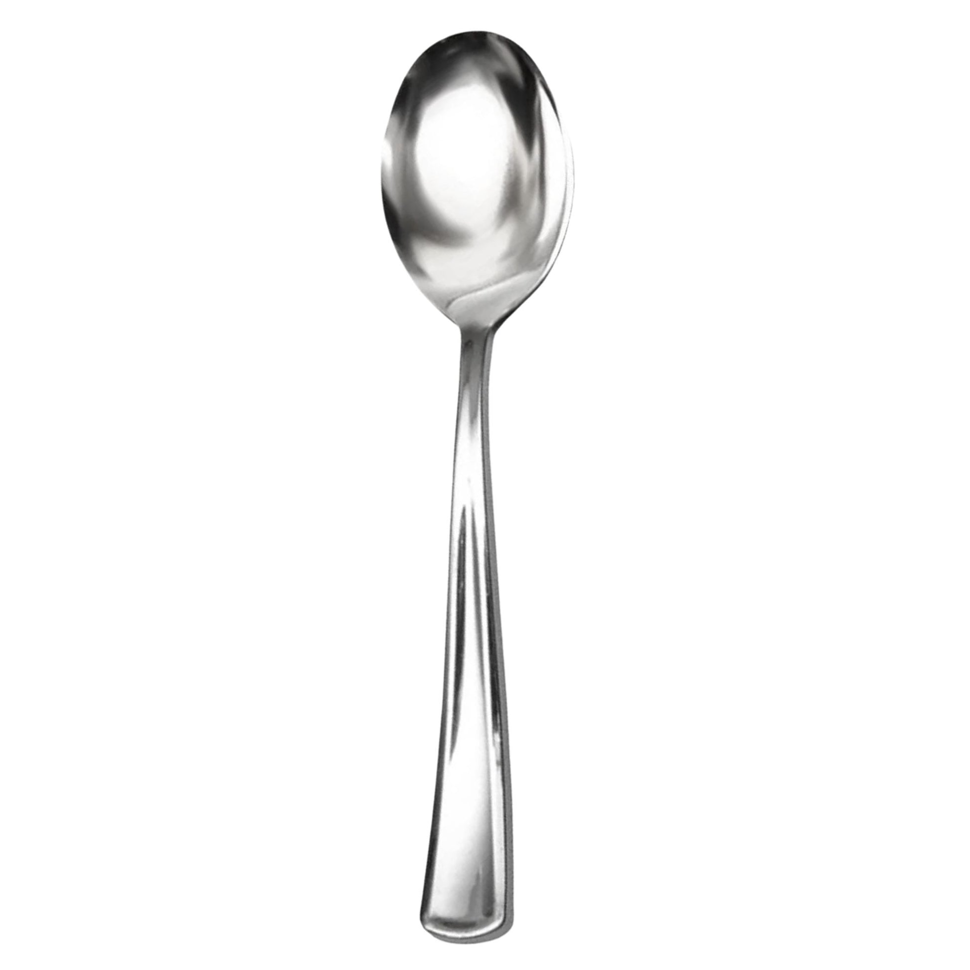 Premium Plastic Spoon Polished Silver Tablesettings Lillian