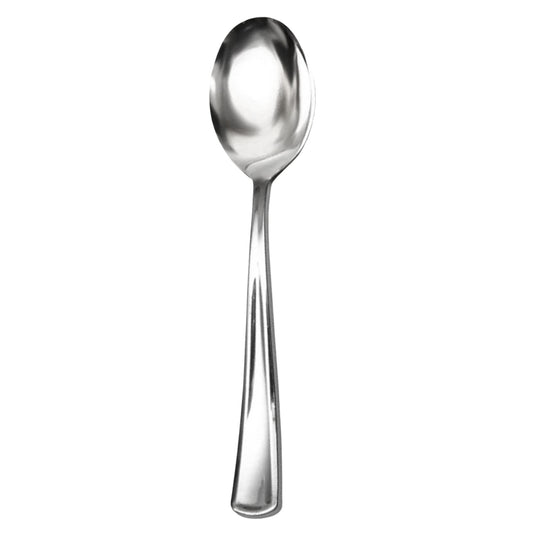 Premium Plastic Spoon Polished Silver Tablesettings Lillian