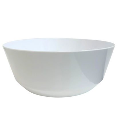 80 Oz. Round White Plastic Serving Bowls Soup Bowls Accent Bowls   