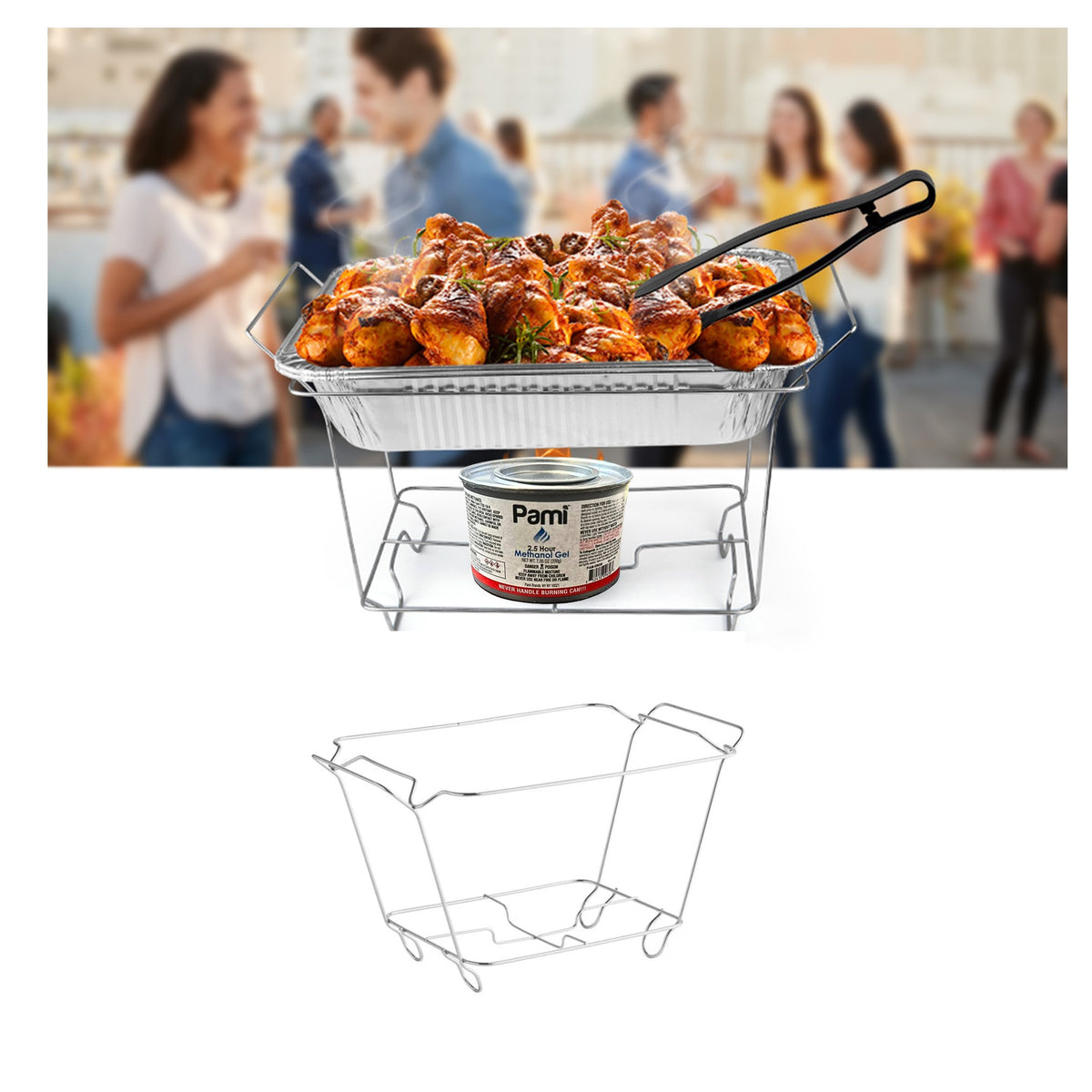 Chafing Racks Od Chafing Buffet Wire Metal Half Size Wire Racks OOSS – OnlyOneStopShop