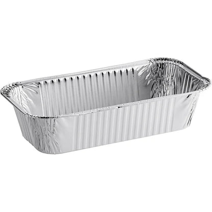 *WHOLESALE* Aluminum 5lb Rectangular Loaf Pans: Ideal for Baking | 200 PCS/Case Disposable VeZee