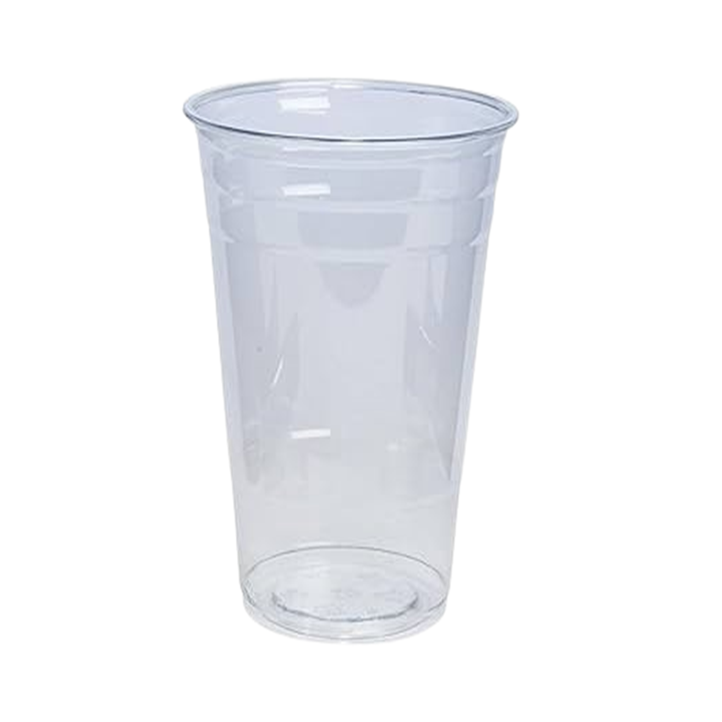 *WHOLESALE* 24oz Disposable Plastic Clear PET Cups | 500 ct/Case Smoothie Cups VeZee