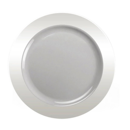 *WHOLESALE* Magnificence Heavy weight 9" Plastic Dinner Plate Value pack Clear: 240CT Disposable Plates Lillian Tablesettings