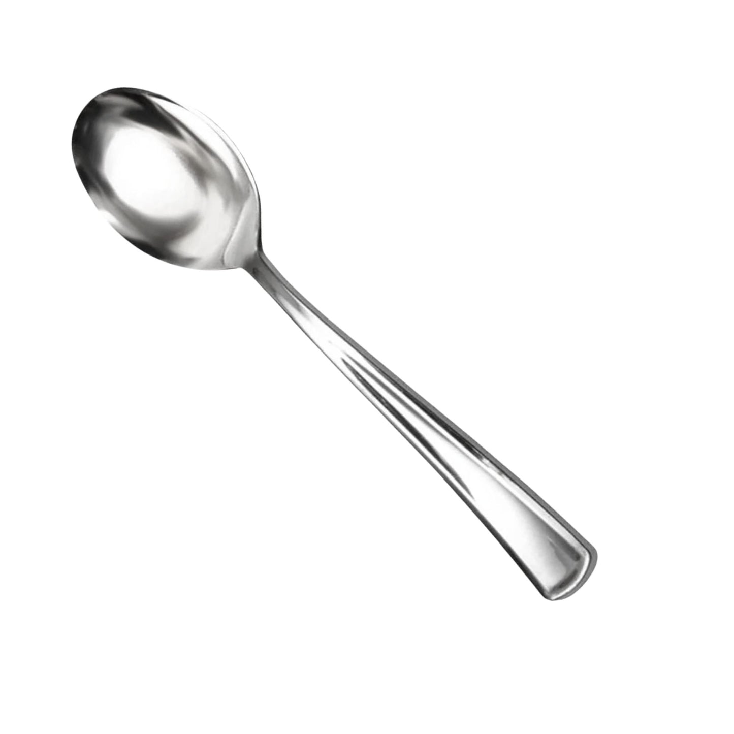Premium Plastic Spoon Polished Silver Tablesettings Lillian