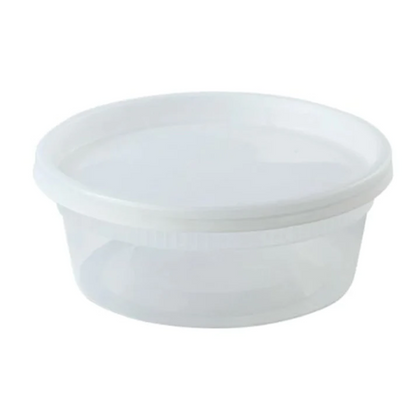 8oz Extra Strong Quality Heavyweight Deli Container with Lid Food Storage & Serving VeZee   