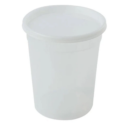 32oz Extra Strong Quality Heavyweight Deli Container with Lids Food Storage & Serving VeZee   