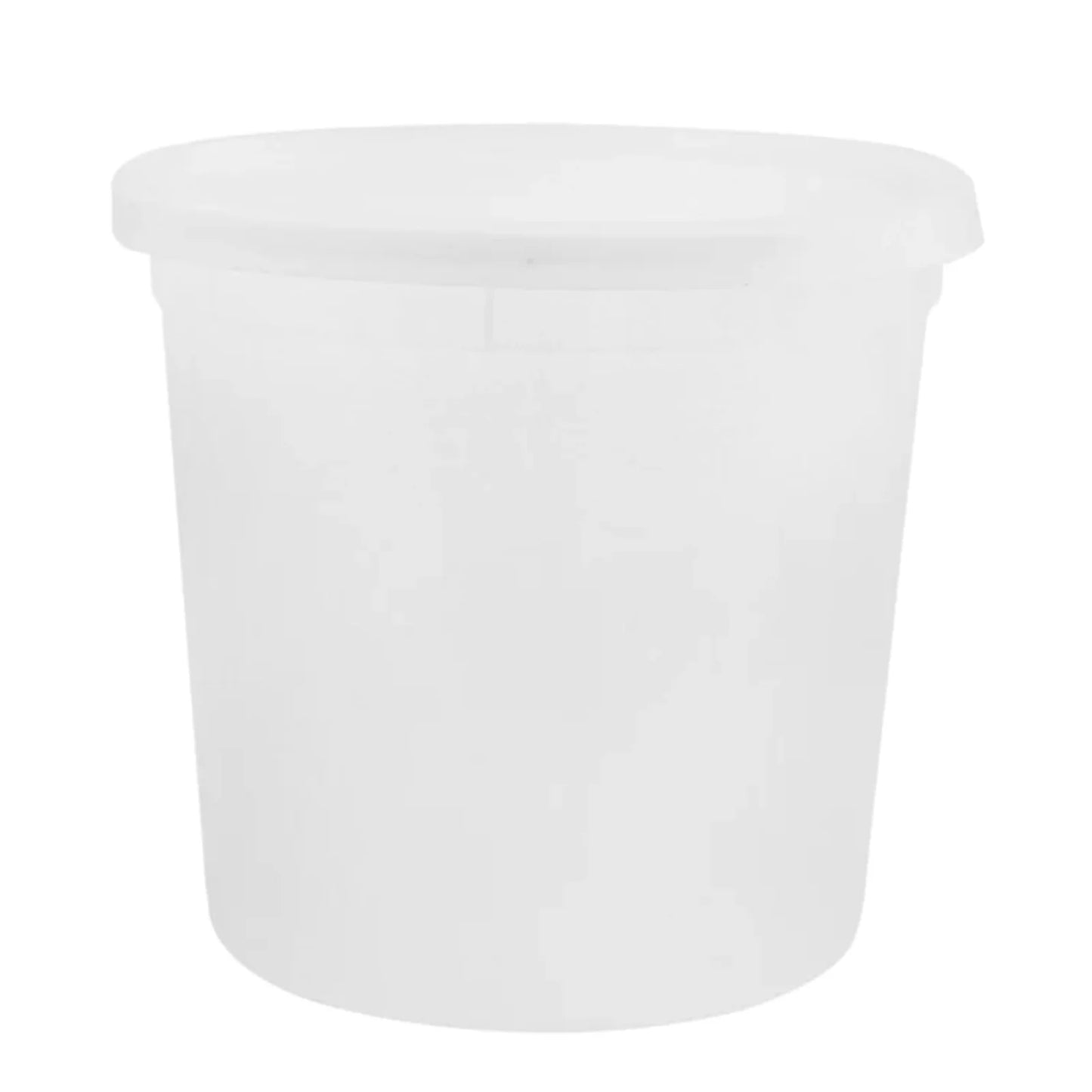 *WHOLESALE* 168oz Extra Strong Quality Heavyweight Disposable Plastic Deli Container with Lids: 100/Case