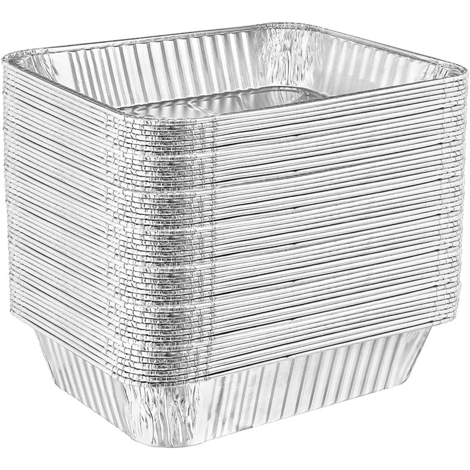 Disposable Aluminum Giant Lasagna Baking Pan 14.2 X 10.63 X 2.94 Inches Disposable VeZee   