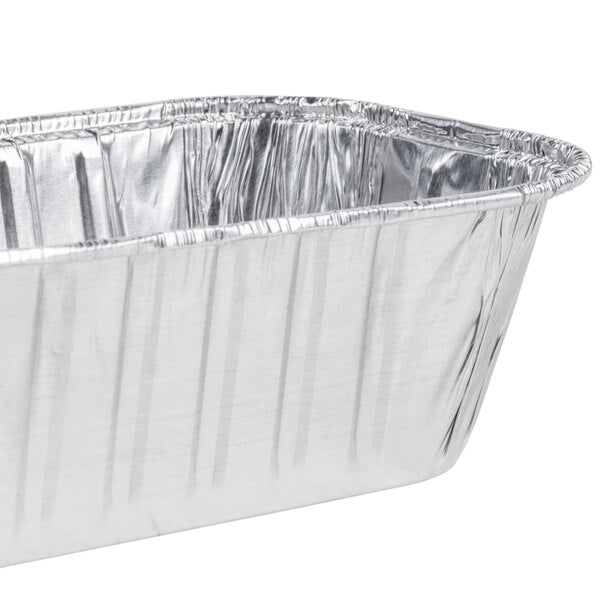 *WHOLESALE* Aluminum 1lb Rectangular Loaf Pans: Ideal for Baking | 1000 CT/Case Disposable VeZee   