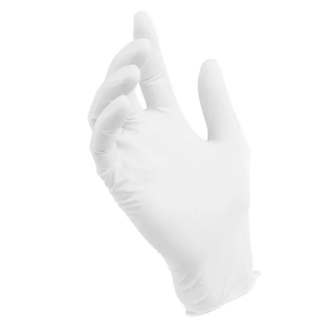 Always Handy Latex Gloves - Powder-Free, Ambidextrous - 100Pcs - Medium Gloves Always Handy