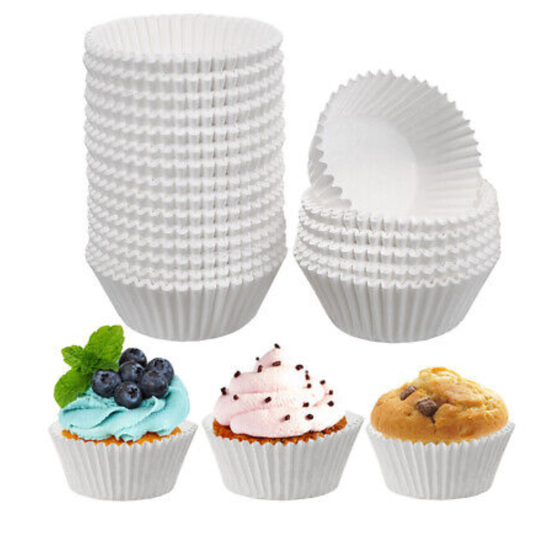 VeZee White Baking Cups 1PCS Food Storage & Serving VeZee