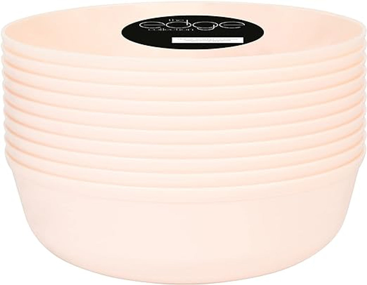 The Edge Collection 16oz Pink Platic Soup Bowls Disposable Bowls SIMCHA Collection