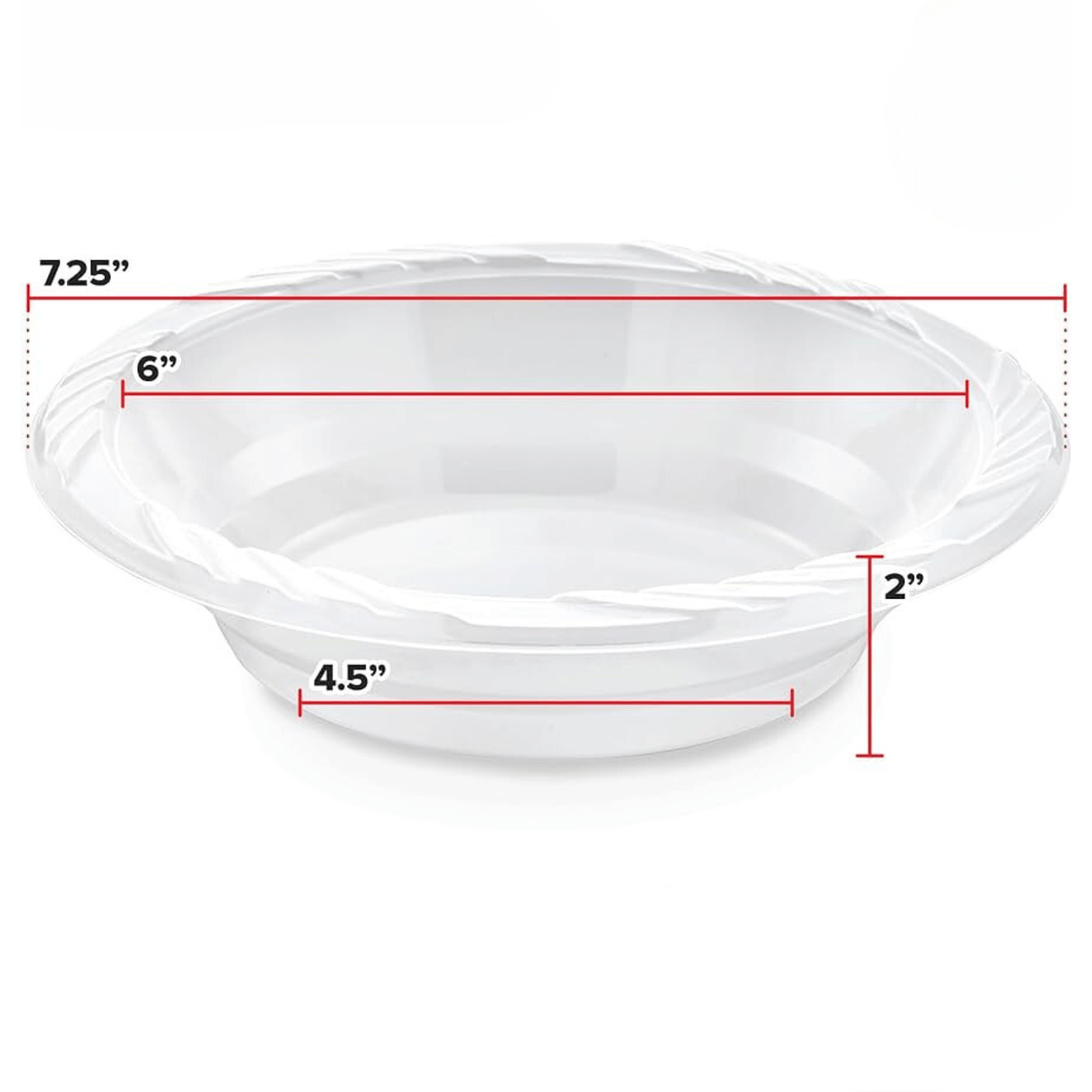 White Lightweight Extra Large Soup Bowls 18 – OnlyOneStopShop