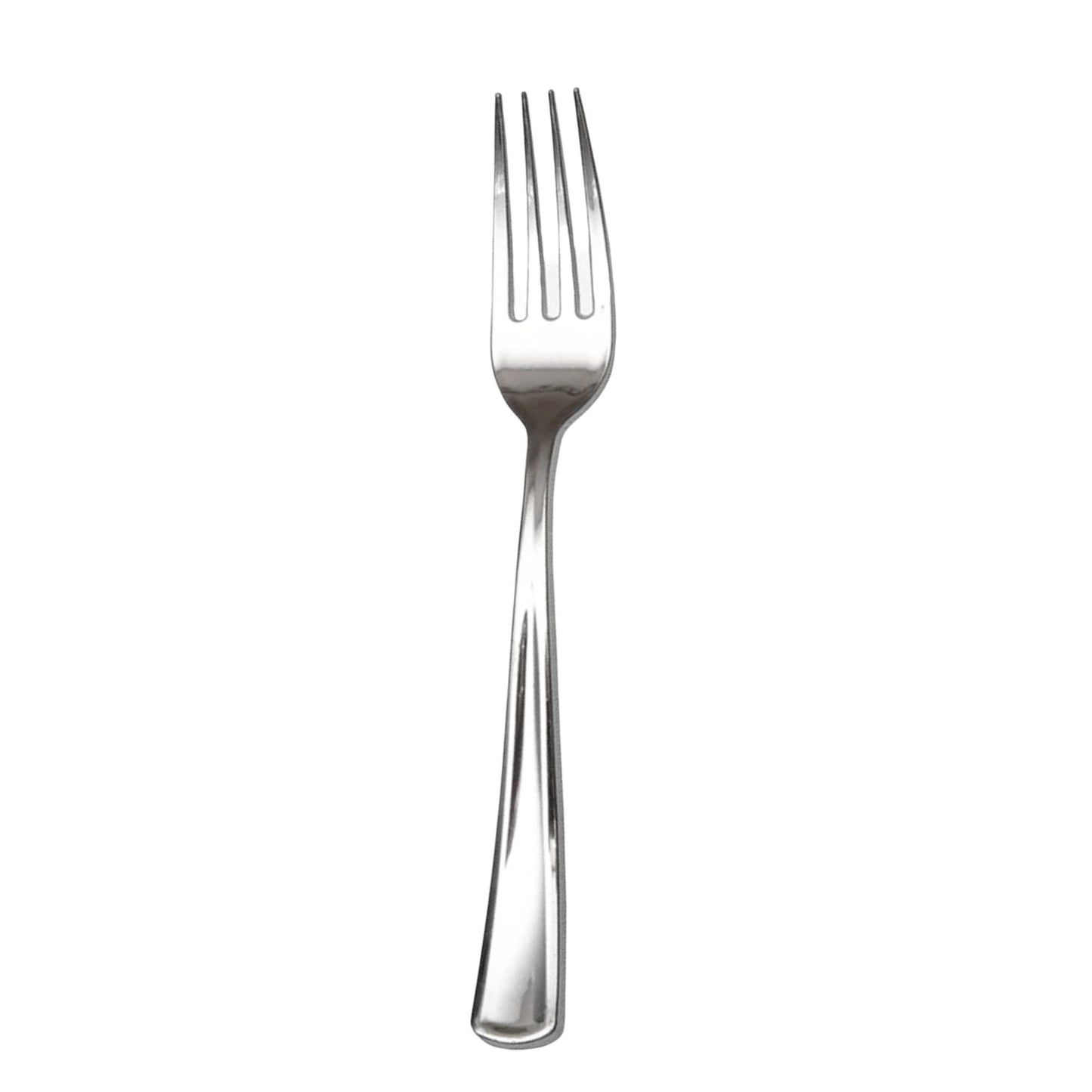 Premium Plastic Fork Polished Silver Tablesettings Lillian