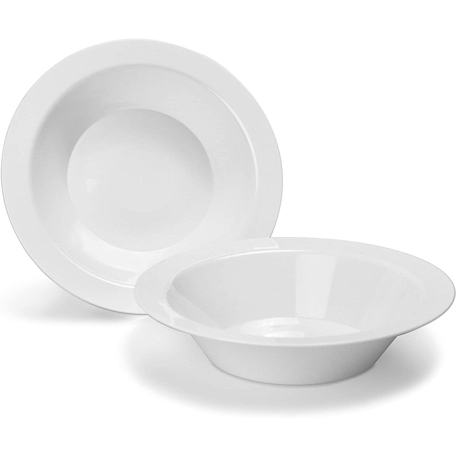 *WHOLESALE* Magnificence Heavyweight 5oz Plastic Bowls Value Pack White Pearl: 240CT Bowls Lillian