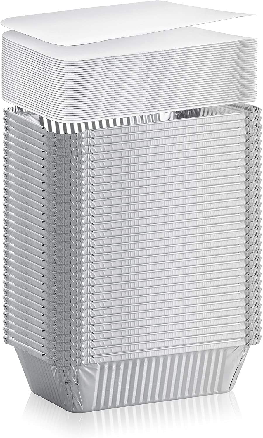 Board Lid For 5Lb Aluminum Oblong Pan 9.75" x 7.25" Disposable VeZee   