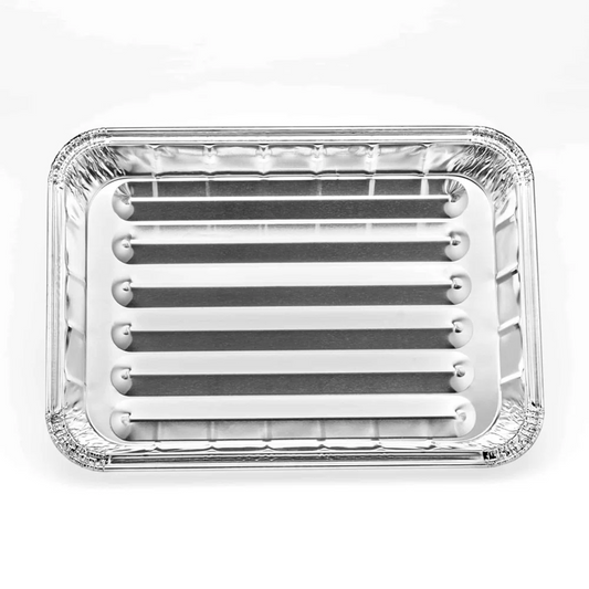 Large Broiler Disposable Aluminum Baking Pan Disposable VeZee   