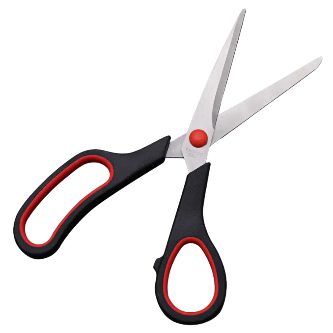 99¢ 8-in Syainless Steel Blade & Abs Handle Scissors: 1CT Scissors Boaji