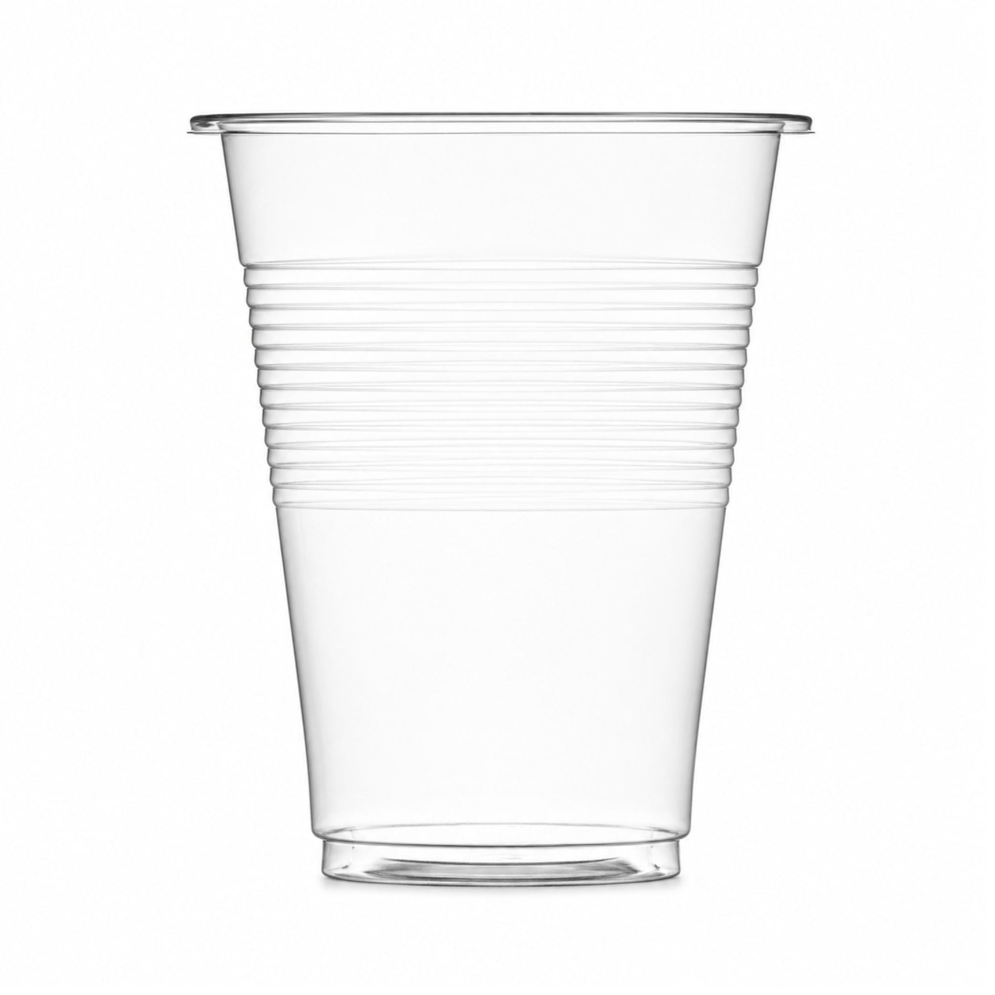 *WHOLESALE* 7oz Plastic Light weight Clear Everyday Cups 1200 ct. Disposable Cups VeZee