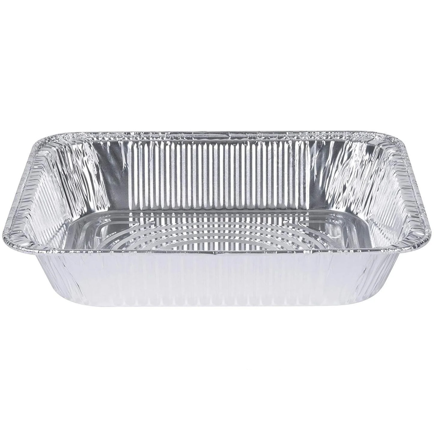 Disposable Aluminum Foil Pan 1/2 Size Deep Pan Heavy Weight 9' x 13" Disposable Nicole Collection   