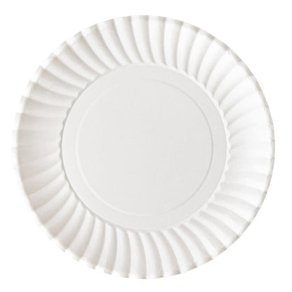 Copy of Case of Paper - 7" - Disposable - Uncoated - White - Lunch Plates | 1200 ct. Plates Blue Sky   