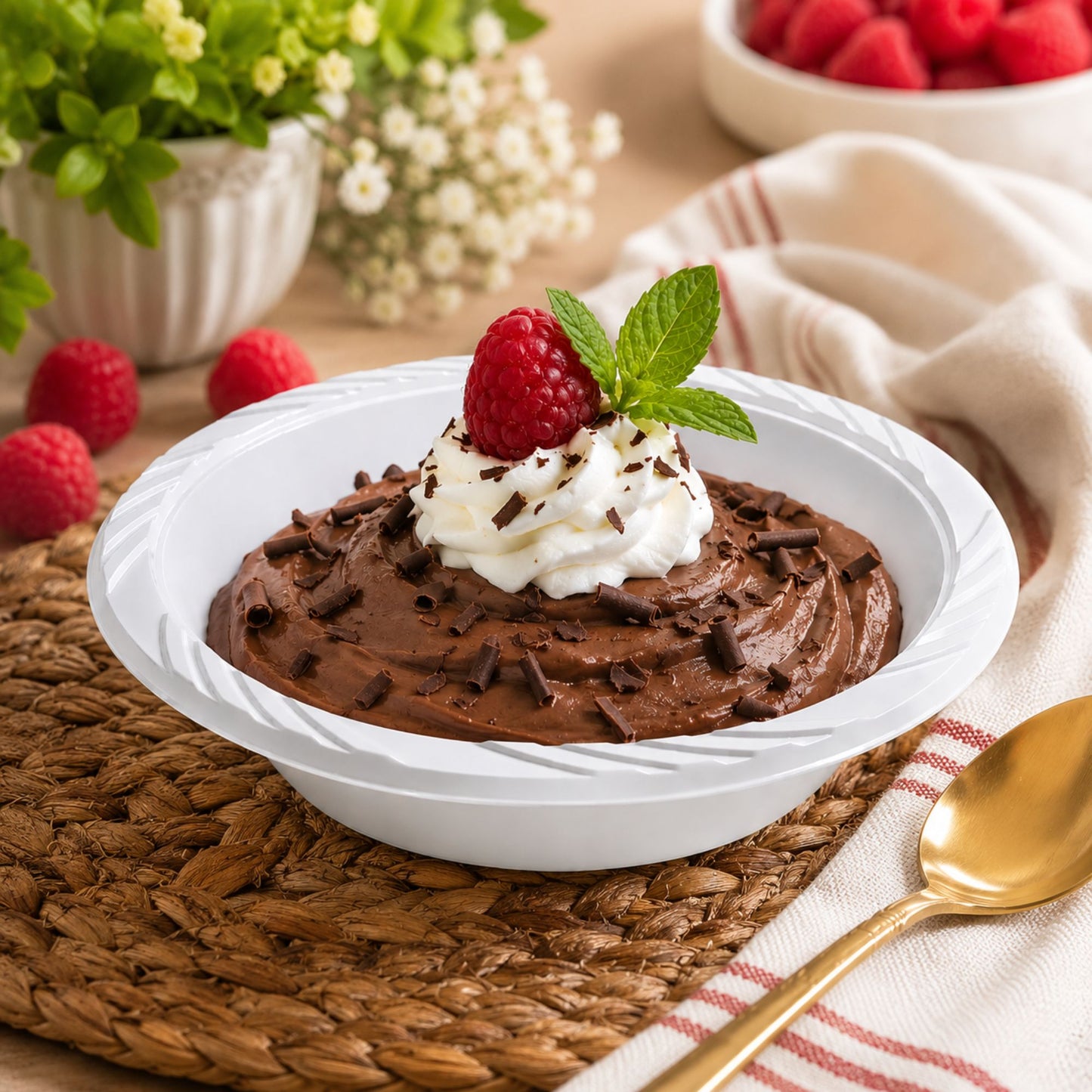 *BUY BULK* 5oz White Lightweight Dessert Bowls Bowls VeZee