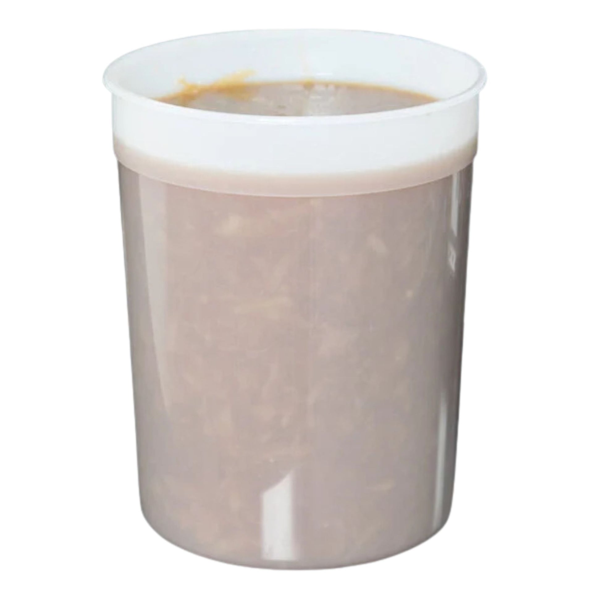 128 oz Disposable Plastic Food Storage Containers with Lids Food Storage & Serving VeZee