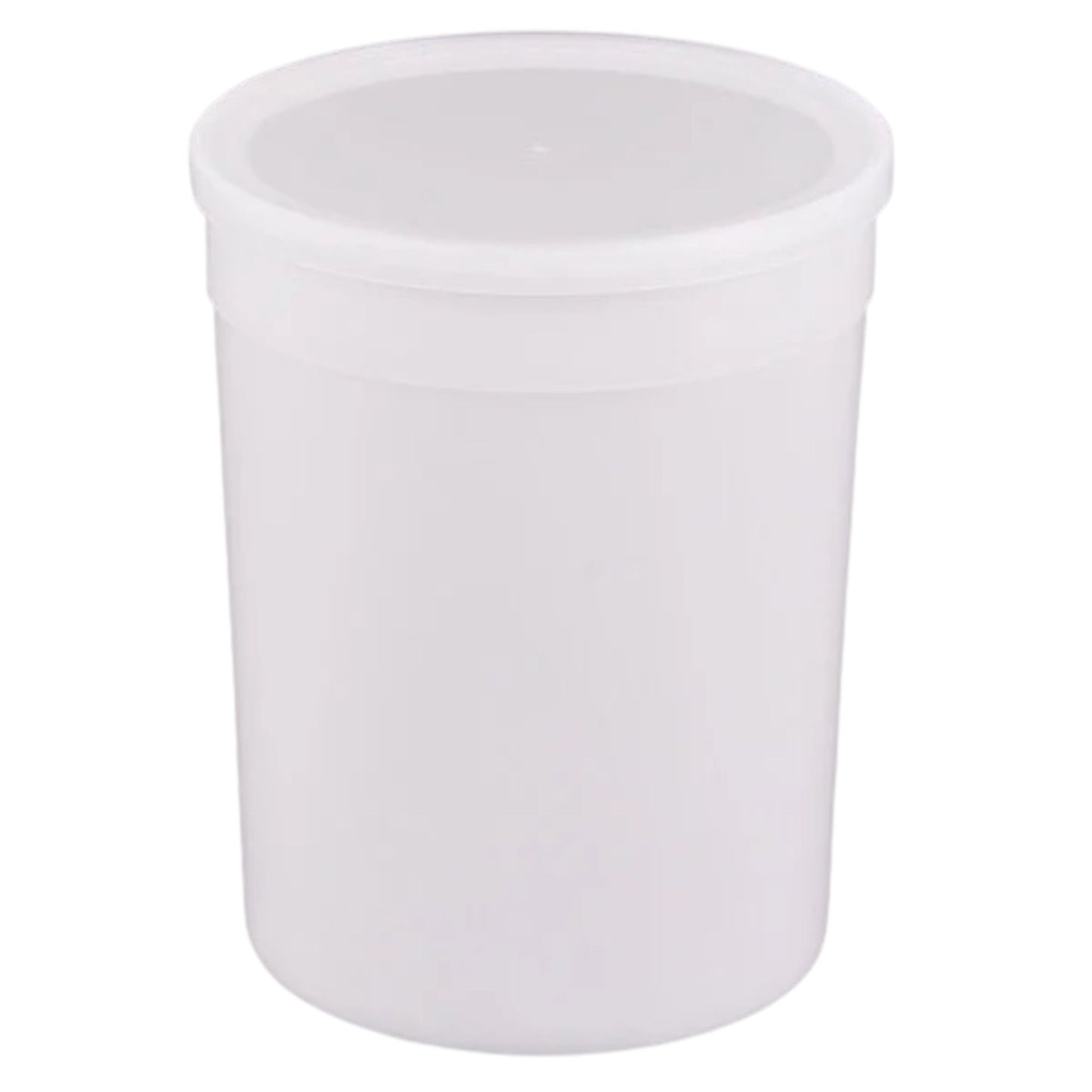 128 oz Disposable Plastic Food Storage Containers with Lids Food Storage & Serving VeZee