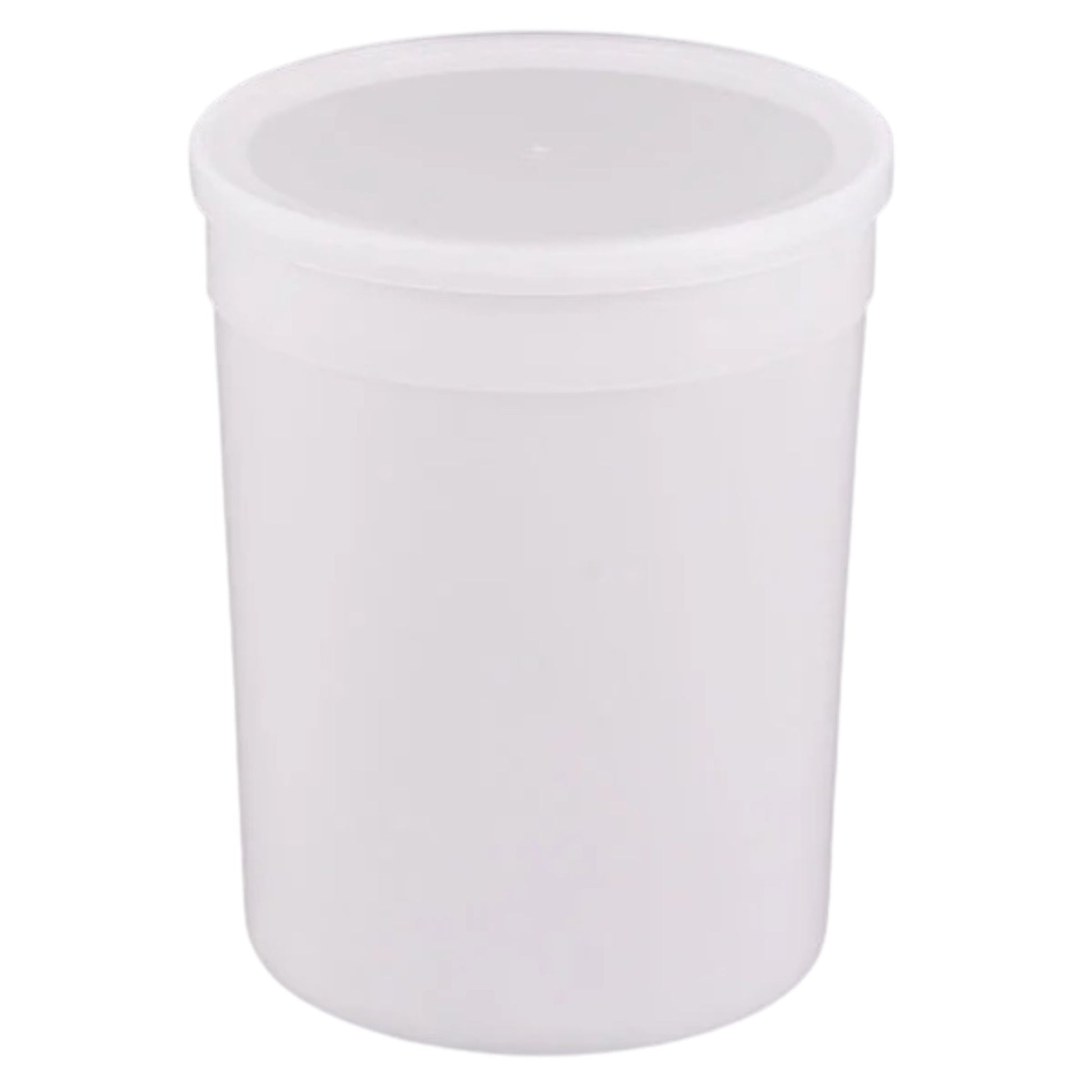 128 oz Disposable Plastic Food Storage Containers with Lids Food Storage & Serving VeZee