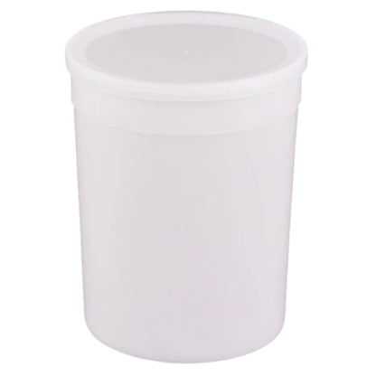 128 oz Disposable Plastic Food Storage Containers with Lids Food Storage & Serving VeZee