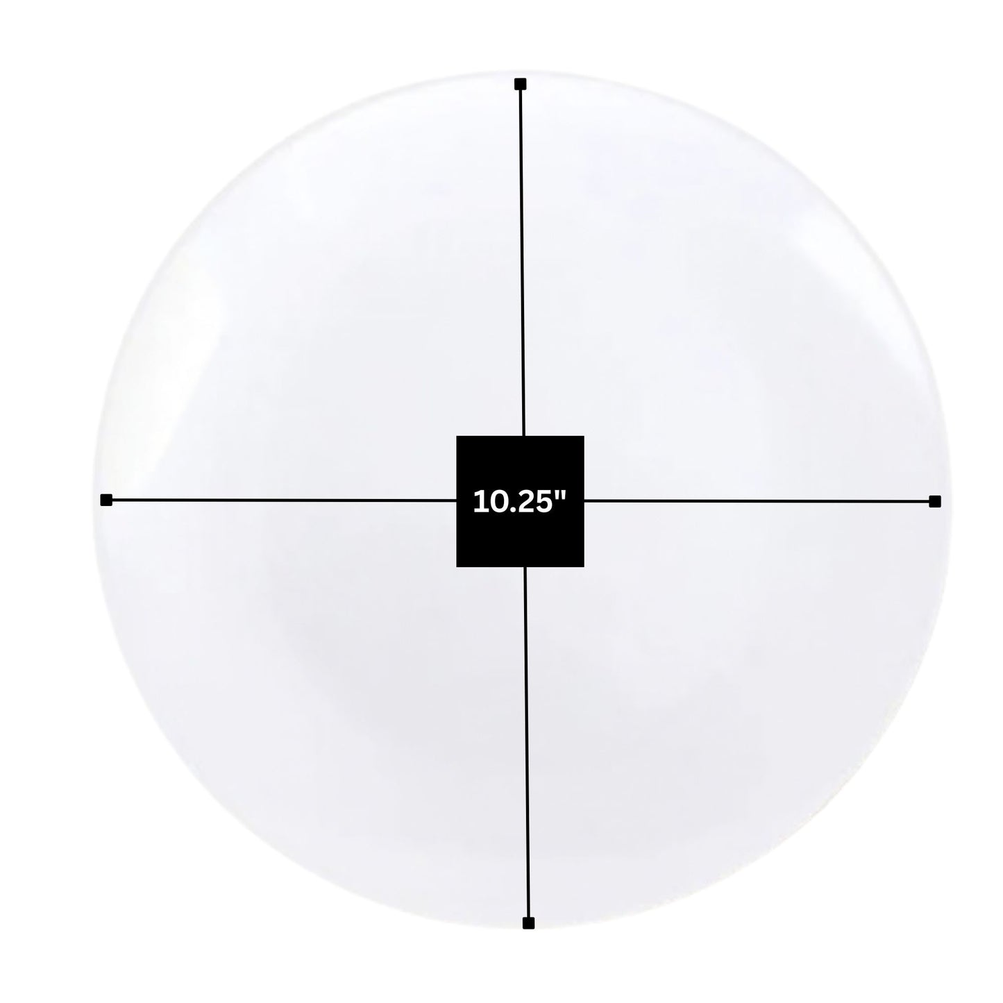 White Plastic Dinnerware Set- Value Pack-Organic Disposable Tableware Decorline