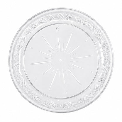 *JUMBO PACK* 10" Plastic Plates Disposable Disposable Plates Blue Sky