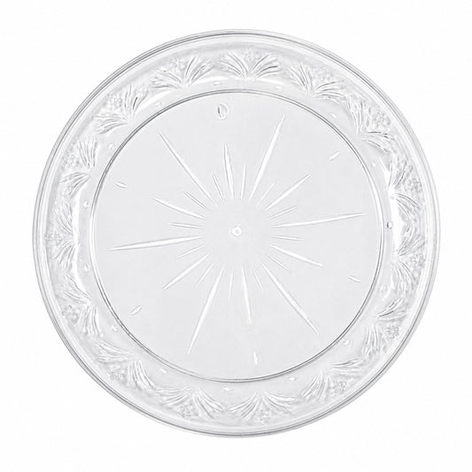 *JUMBO PACK* 10" Plastic Plates Disposable Disposable Plates Blue Sky