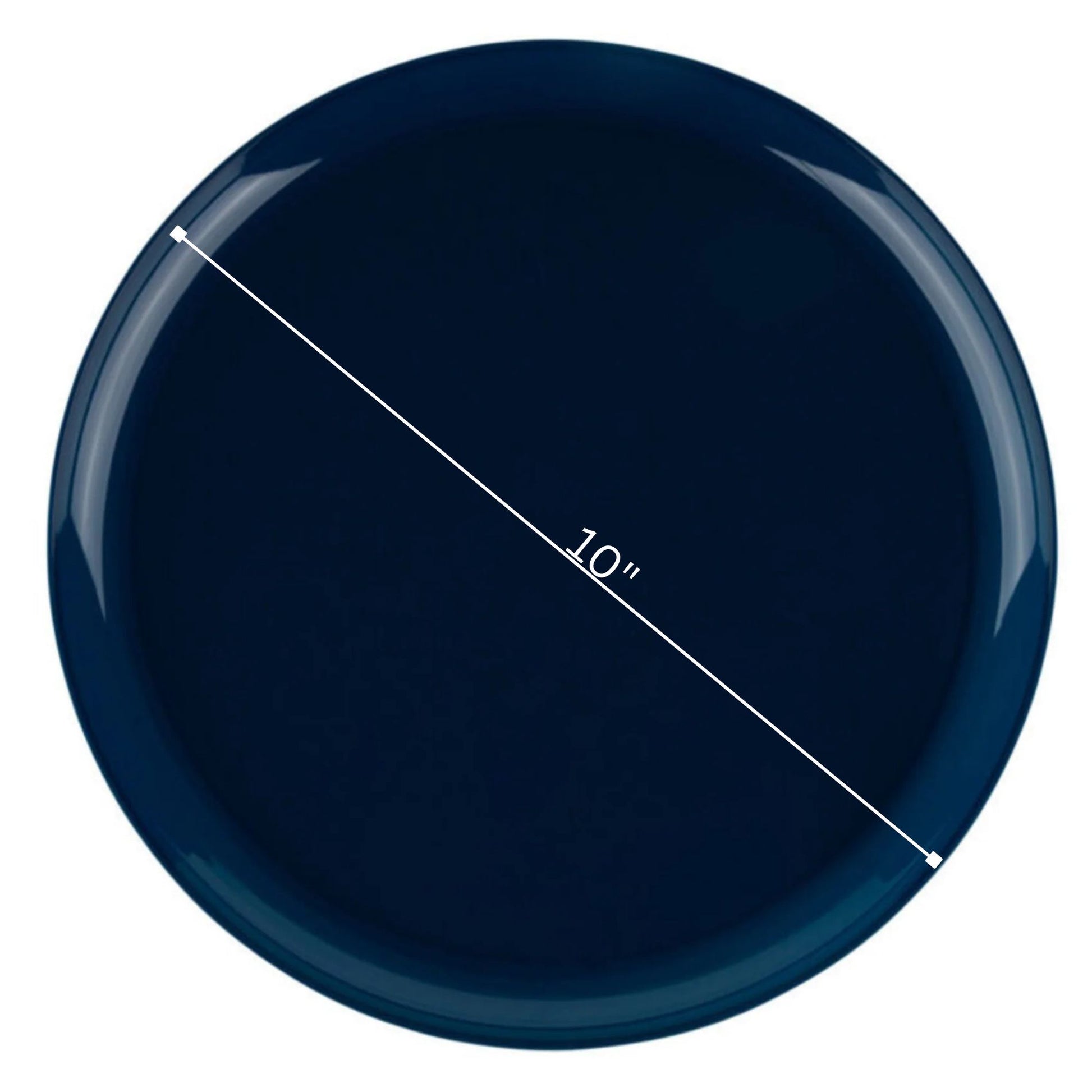 *BUY BULK* The Edge Collection Elegant Dark Blue Disposable Plastic Dinner Tableware COMBO Set Dinnerware Sets SIMCHA Collection