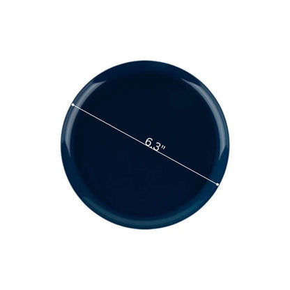 *BUY BULK* The Edge Collection Elegant Dark Blue Disposable Plastic Dinner Tableware COMBO Set Dinnerware Sets SIMCHA Collection