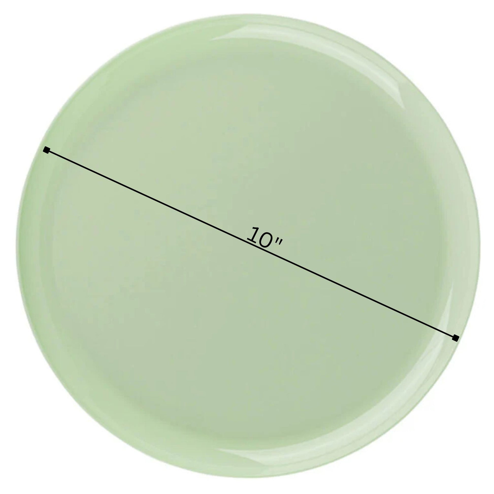 *BUY BULK* The Edge Collection Elegant Mint Green Disposable Plastic Dinner Tableware COMBO Set Dinnerware Sets SIMCHA Collection
