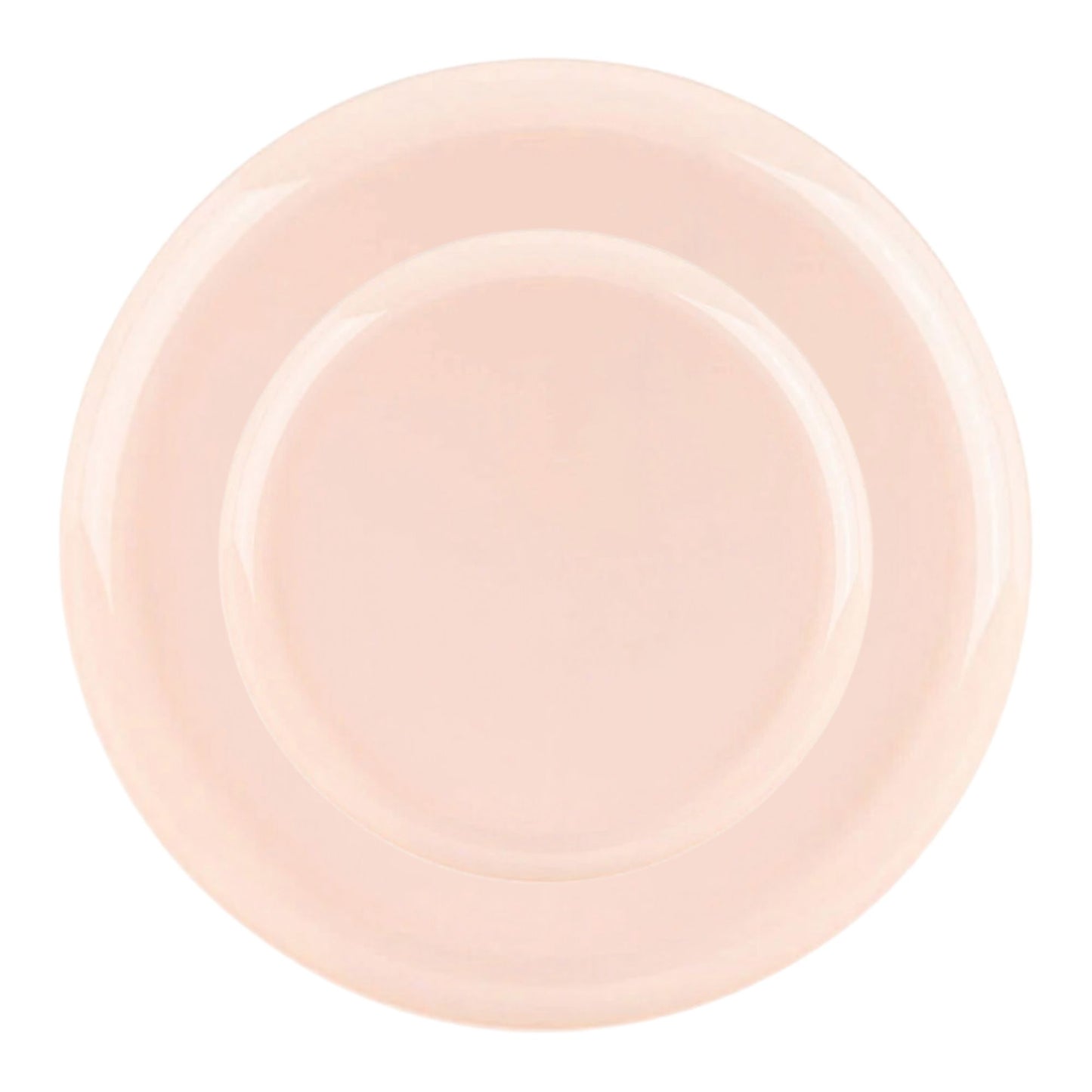 Pink Disposable Dinnerware Set – Elegant Party Pack: Edge Disposable Tableware Decorline