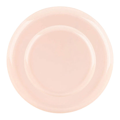 Pink Disposable Dinnerware Set – Elegant Party Pack: Edge Disposable Tableware Decorline