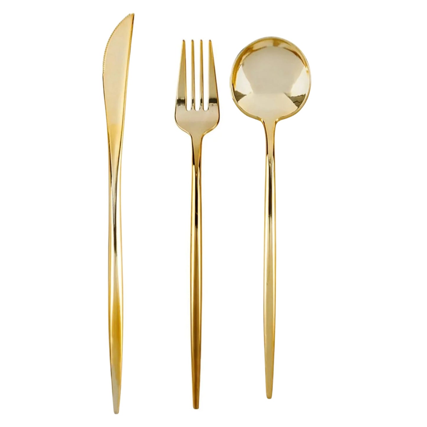 Navy Blue Disposable Dinnerware Set – Elegant Party Pack: Edge Disposable Tableware Decorline