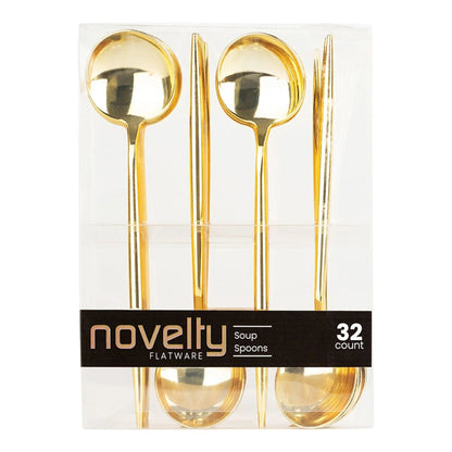 Navy Blue Disposable Dinnerware Set – Elegant Party Pack: Edge Disposable Tableware Decorline