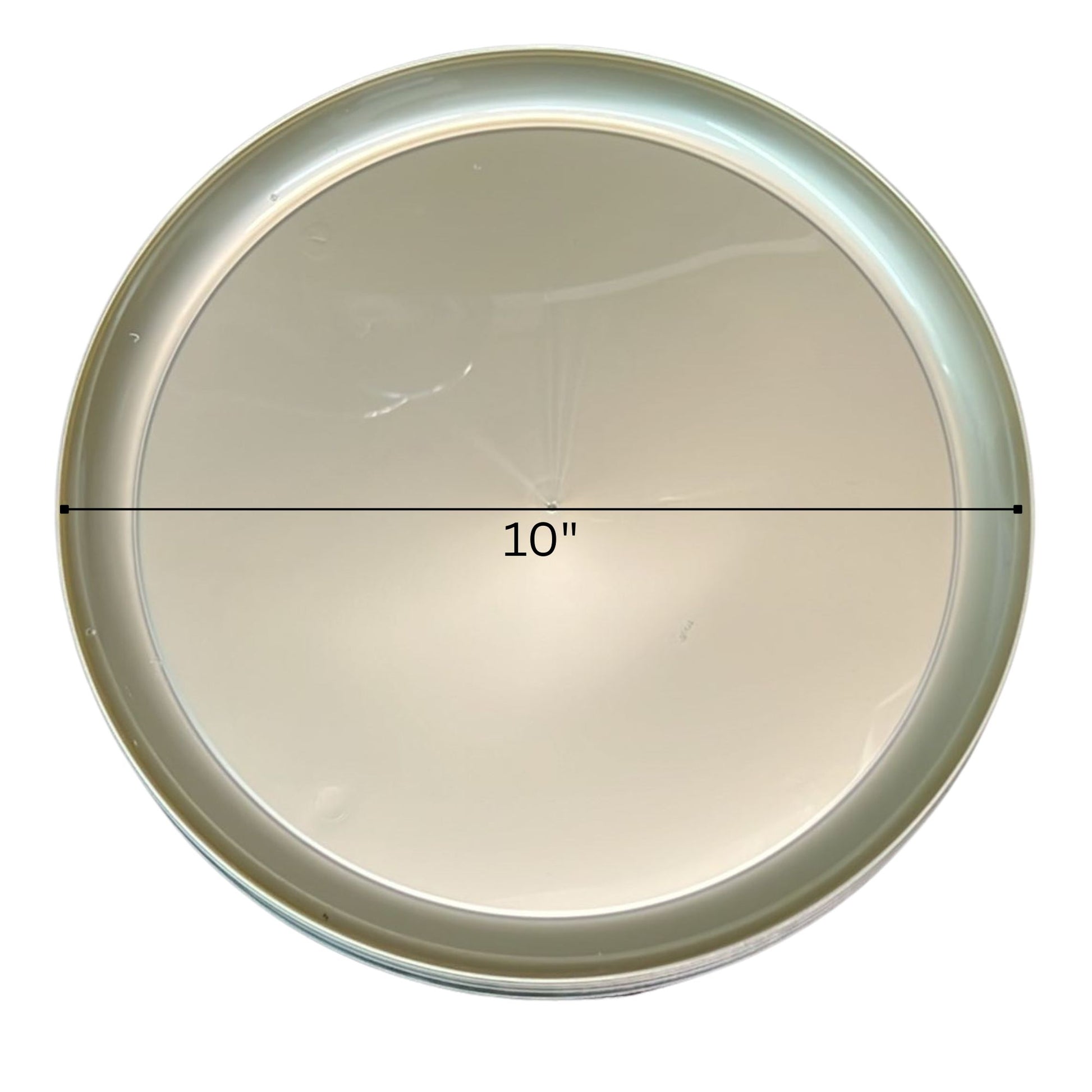 COMBO SET The Edge Collection 10" & 7" Pewter Plastic Dinnerware Combo Disposable Plates SIMCA Collection