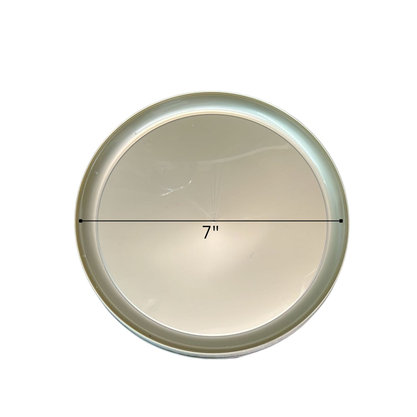 COMBO SET The Edge Collection 10" & 7" Pewter Plastic Dinnerware Combo Disposable Plates SIMCA Collection