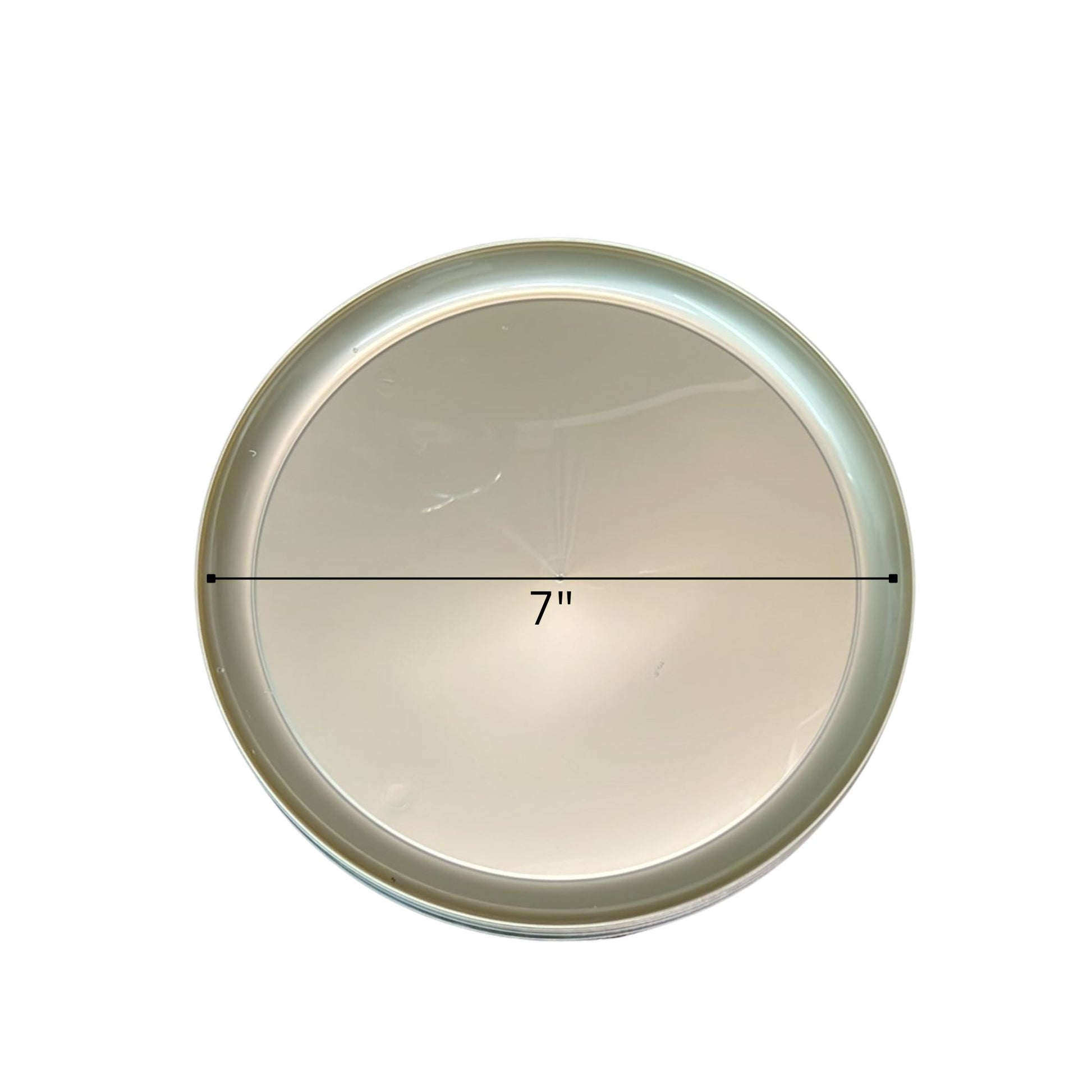 COMBO SET The Edge Collection 10" & 7" Pewter Plastic Dinnerware Combo Disposable Plates SIMCA Collection