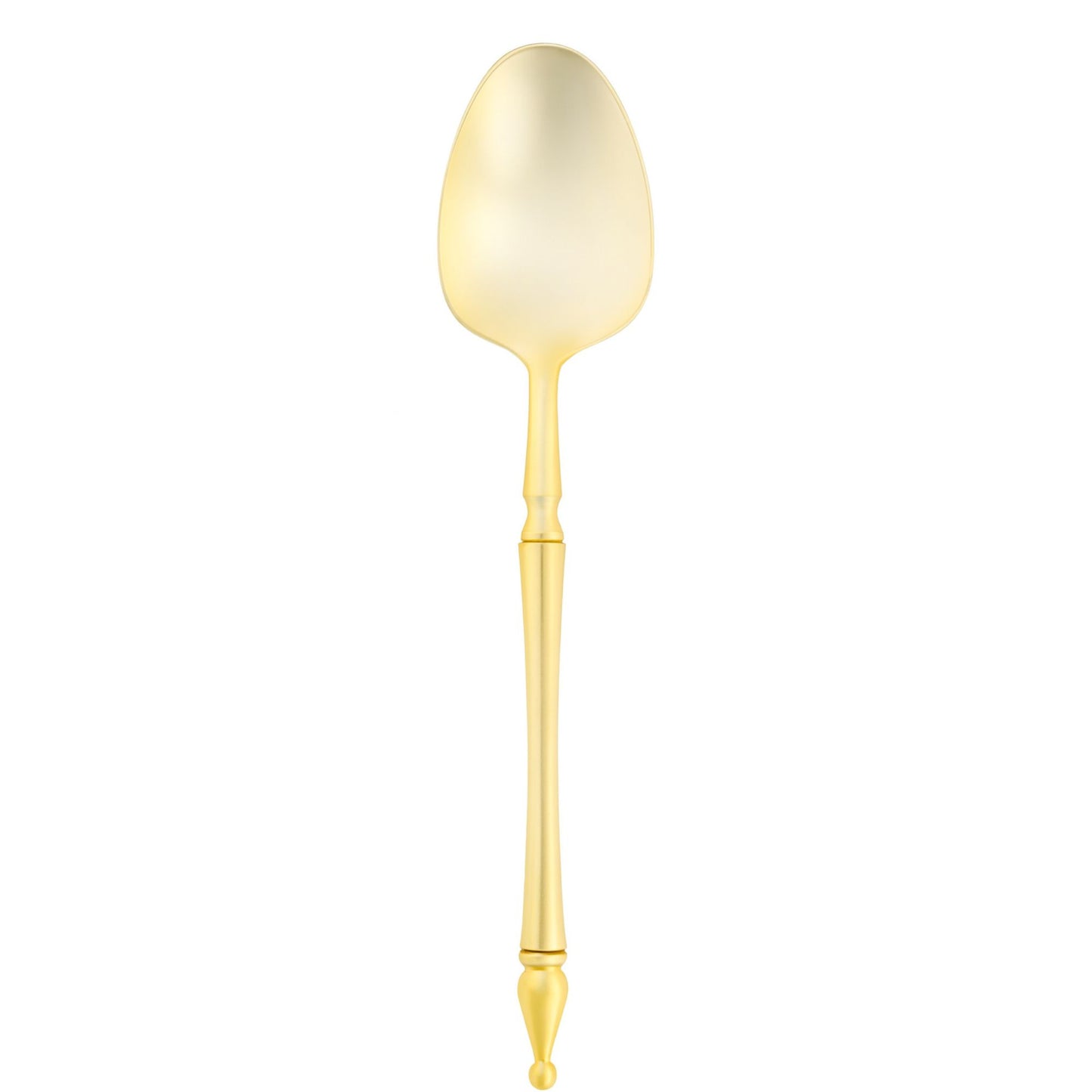 Majestic Flatware Plastic Gold Soup Spoons Disposable Spoons Magestic