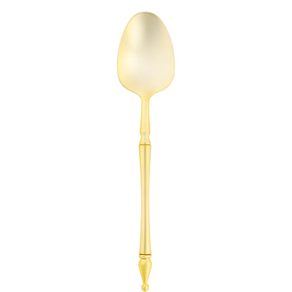 Majestic Flatware Plastic Gold Soup Spoons Disposable Spoons Magestic