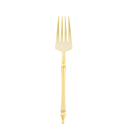 Majestic Flatware Plastic Gold Salad Forks Disposable Forks Magestic