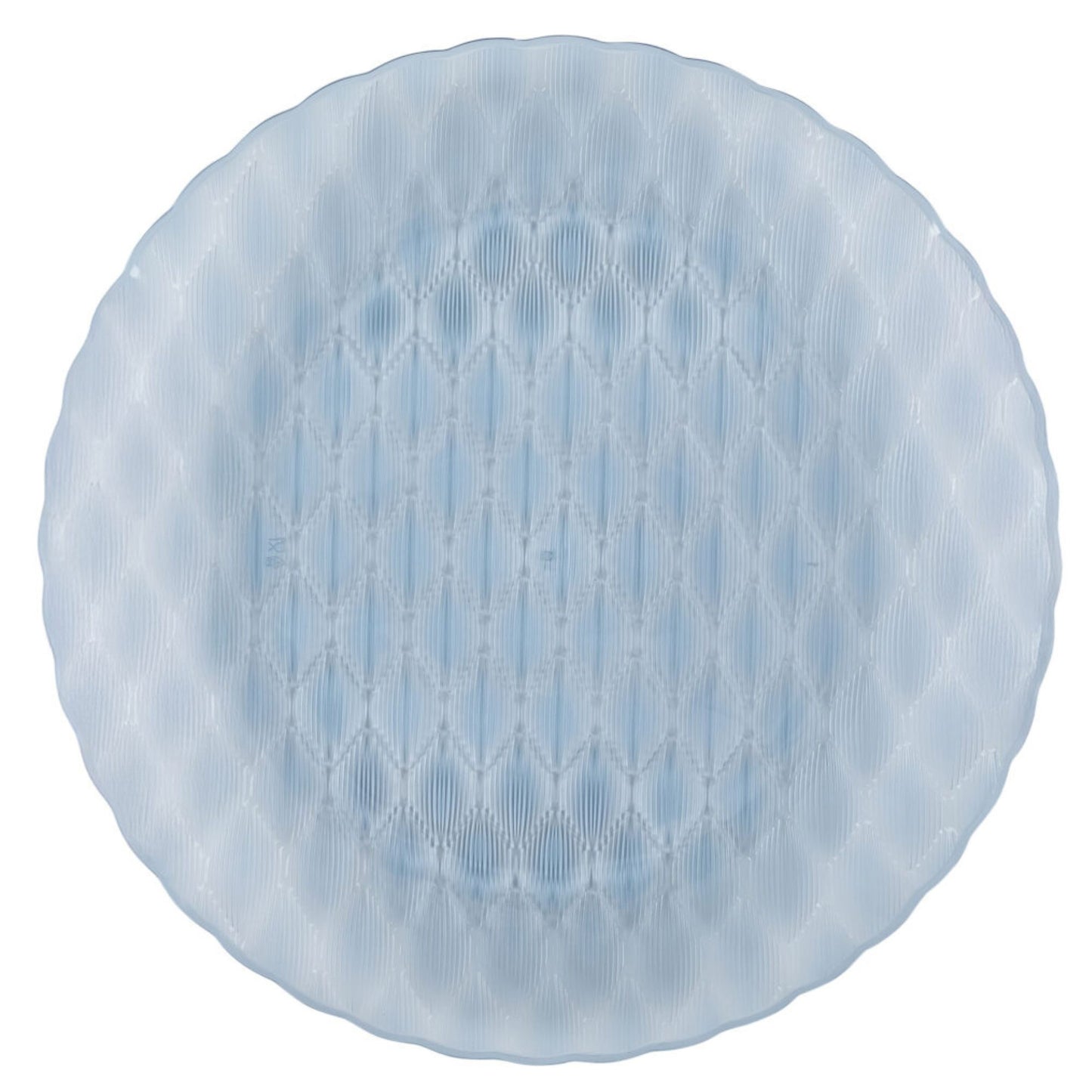 10"&7" Blue Plastic Plates Combo Set:Timeless